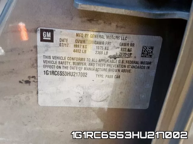 1G1RC6S53HU217002