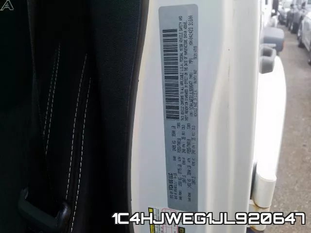 1C4HJWEG1JL920647