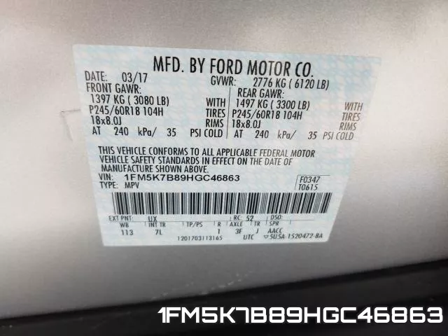 1FM5K7B89HGC46863