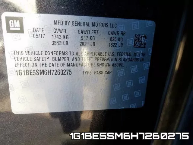 1G1BE5SM6H7260275