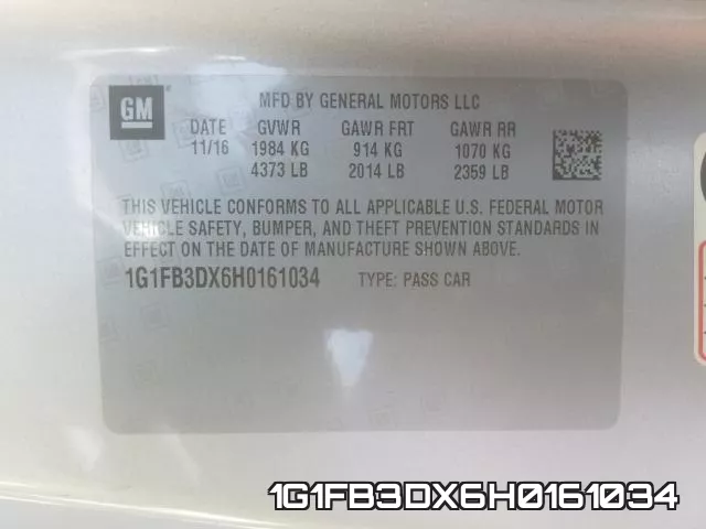 1G1FB3DX6H0161034