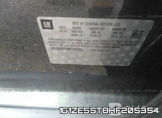 1G1ZE5ST8HF205354