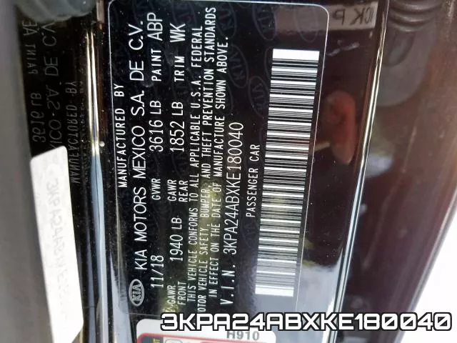 3KPA24ABXKE180040