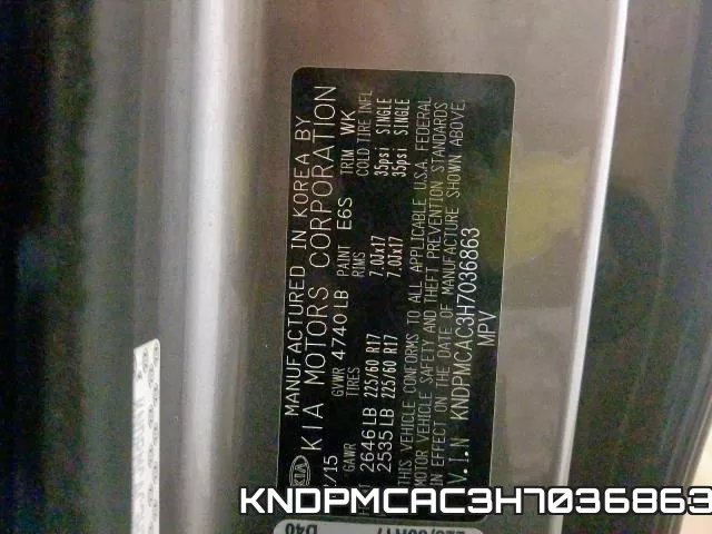 KNDPMCAC3H7036863