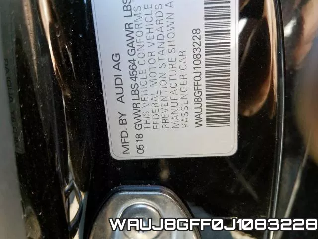 WAUJ8GFF0J1083228