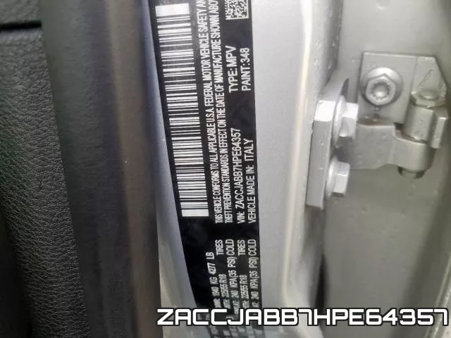 ZACCJABB7HPE64357