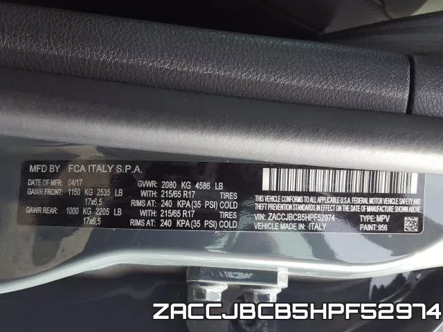 ZACCJBCB5HPF52974