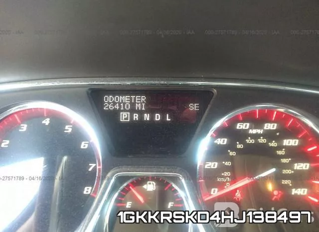 1GKKRSKD4HJ138497
