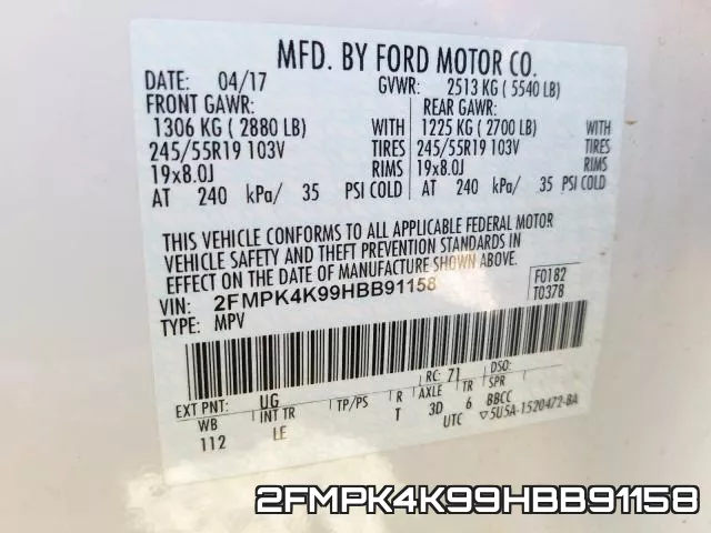 2FMPK4K99HBB91158