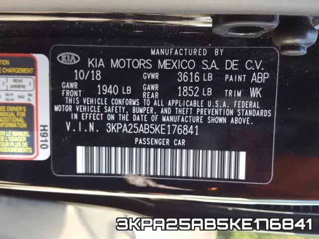 3KPA25AB5KE176841