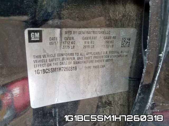 1G1BC5SM1H7260318