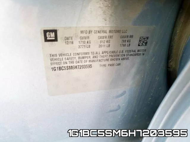 1G1BC5SM6H7203595