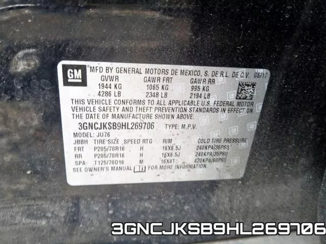 3GNCJKSB9HL269706