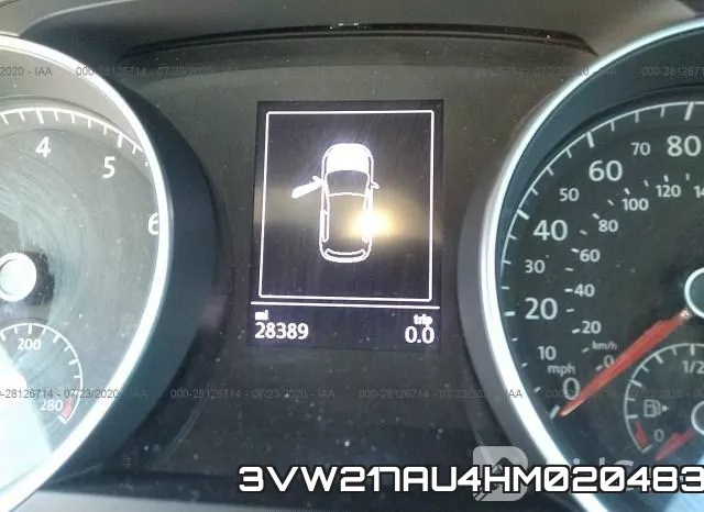 3VW217AU4HM020483