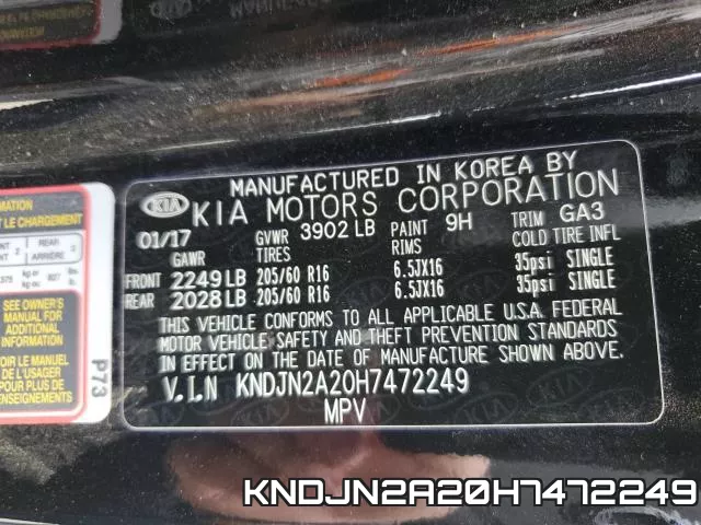 KNDJN2A20H7472249