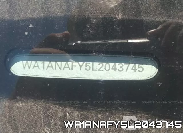 WA1ANAFY5L2043745
