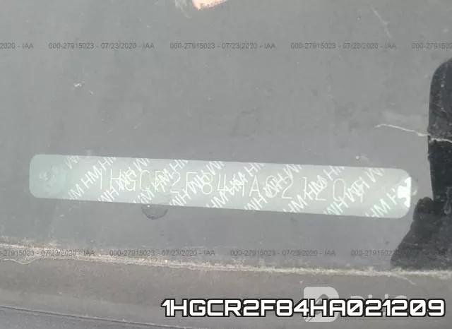 1HGCR2F84HA021209