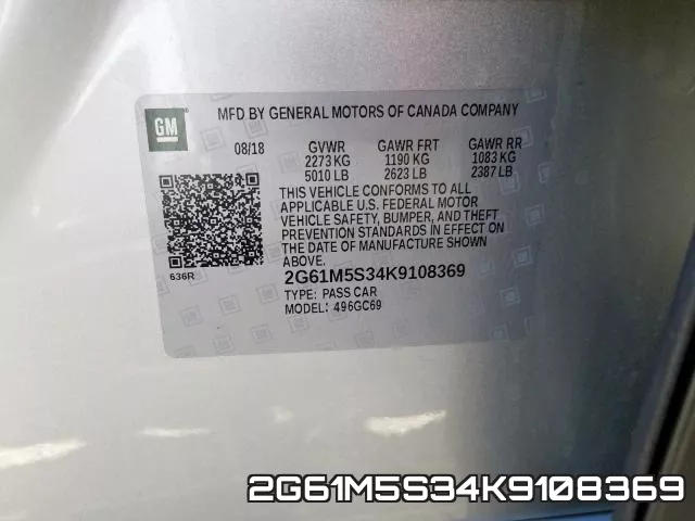 2G61M5S34K9108369