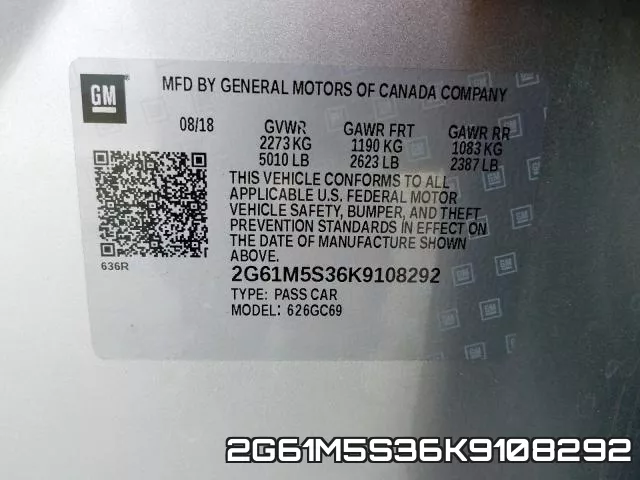 2G61M5S36K9108292