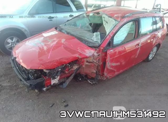 3VWC17AU1HM531492