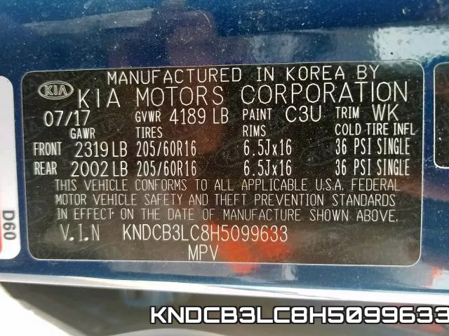 KNDCB3LC8H5099633