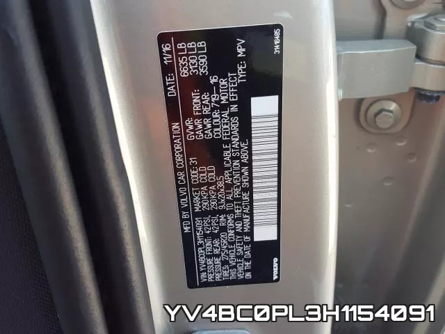 YV4BC0PL3H1154091