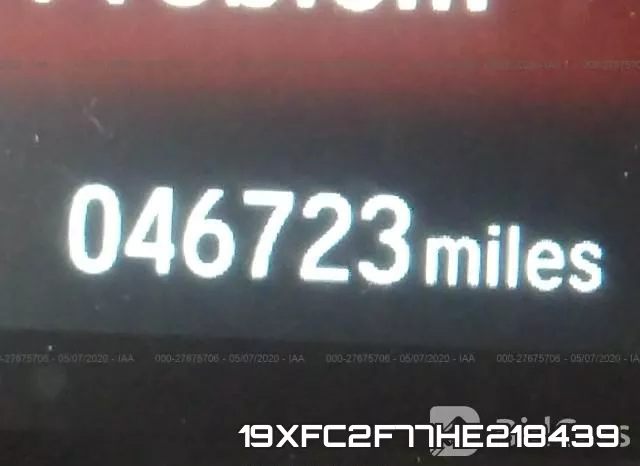 19XFC2F77HE218439