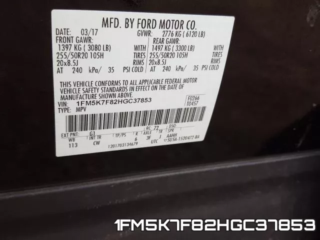 1FM5K7F82HGC37853