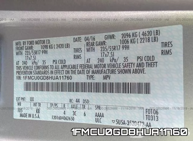 1FMCU0GD8HUA11760