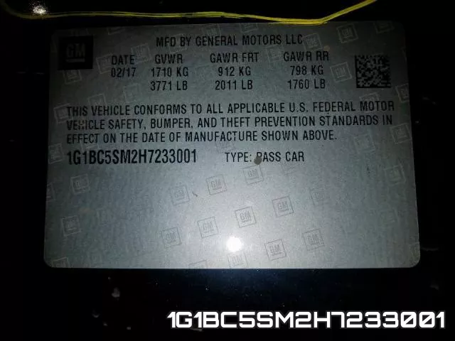 1G1BC5SM2H7233001