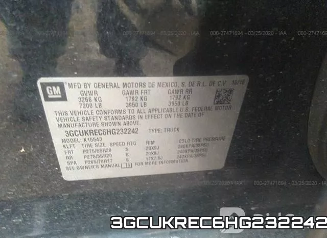3GCUKREC6HG232242