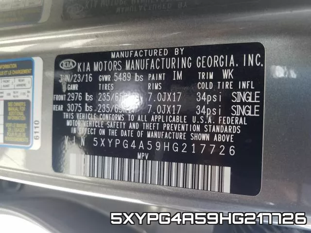 5XYPG4A59HG217726