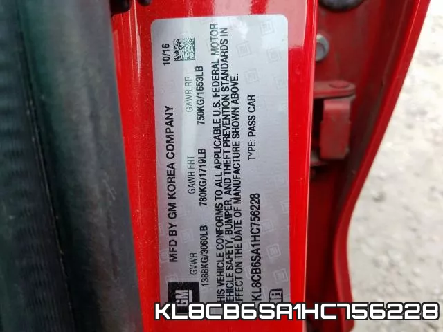 KL8CB6SA1HC756228