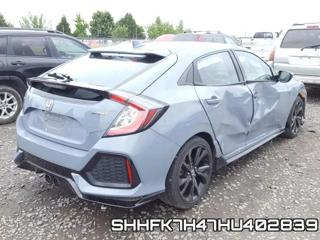 SHHFK7H47HU402839