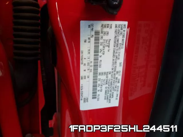 1FADP3F25HL244511
