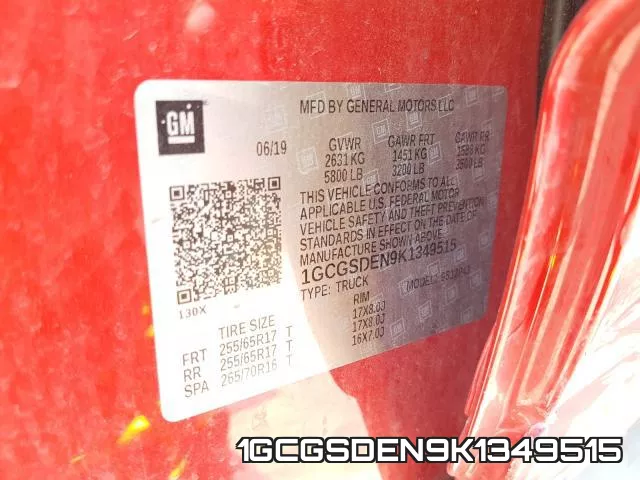 1GCGSDEN9K1349515