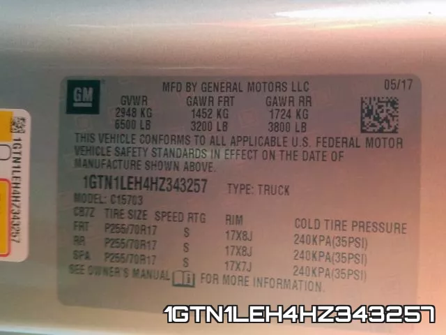 1GTN1LEH4HZ343257