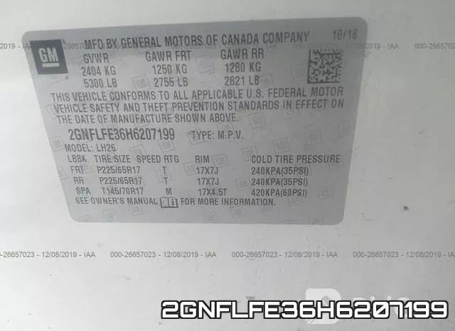 2GNFLFE36H6207199
