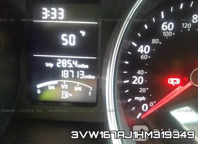 3VW167AJ1HM319349