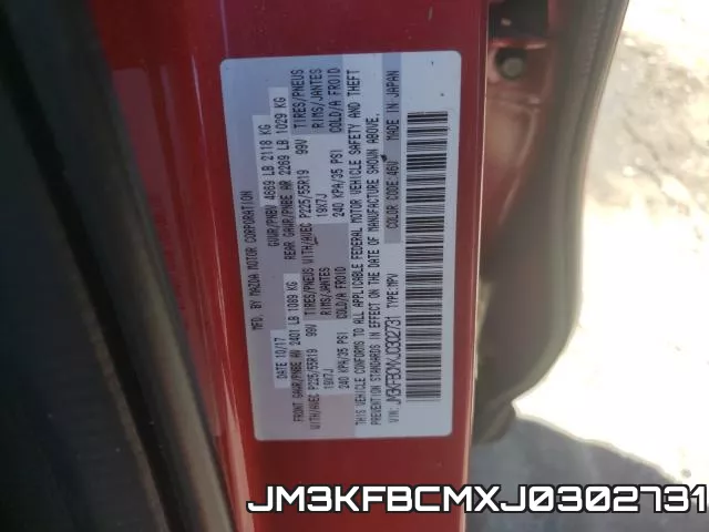 JM3KFBCMXJ0302731