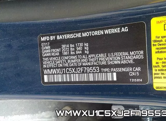 WMWXU1C5XJ2F79553