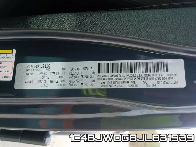 1C4BJWDG8JL831939