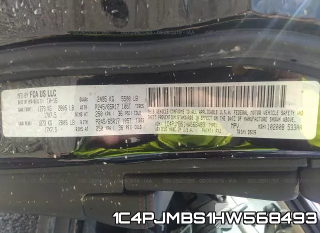 1C4PJMBS1HW568493