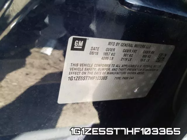 1G1ZE5ST7HF103365