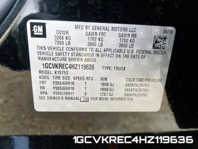 1GCVKREC4HZ119636
