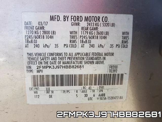 2FMPK3J97HBB82681
