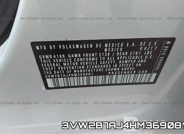 3VW2B7AJ4HM369081