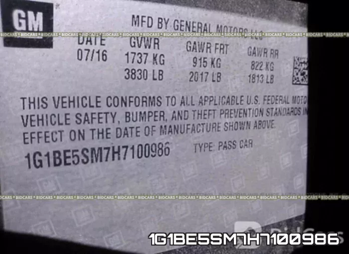 1G1BE5SM7H7100986