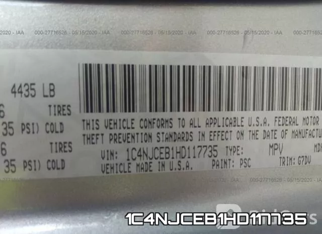 1C4NJCEB1HD117735