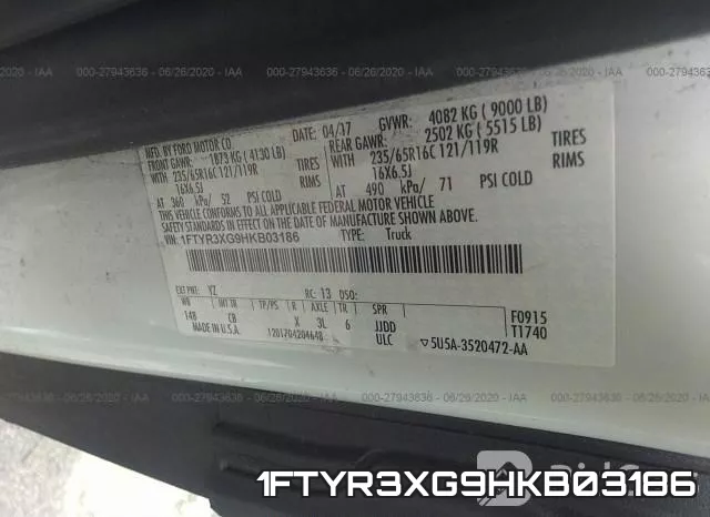 1FTYR3XG9HKB03186